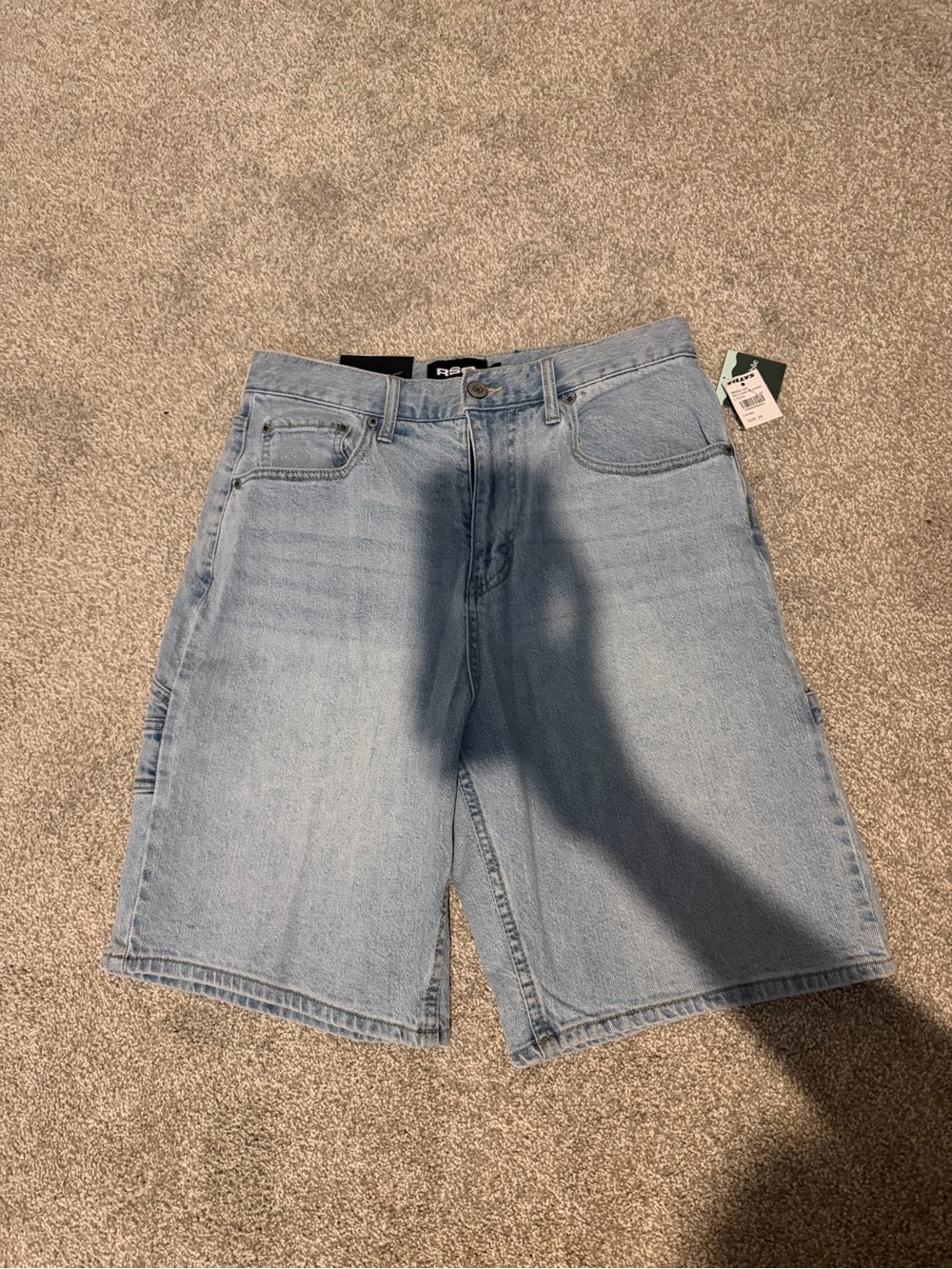RSQ Light Wash Men's Denim Shorts